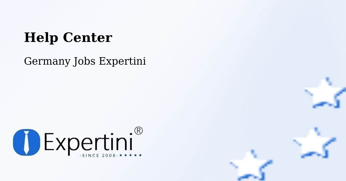 Help Center – Waldmünchen - Germany Jobs Expertini