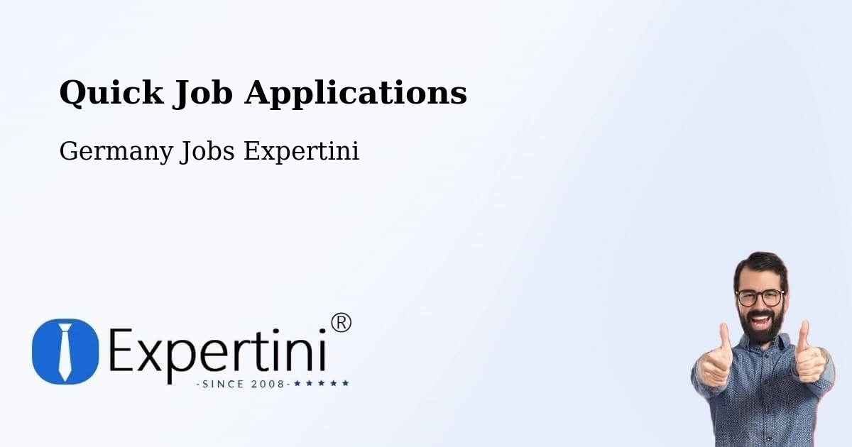 Quick Apply Feature – Waldmünchen - Germany Jobs Expertini
